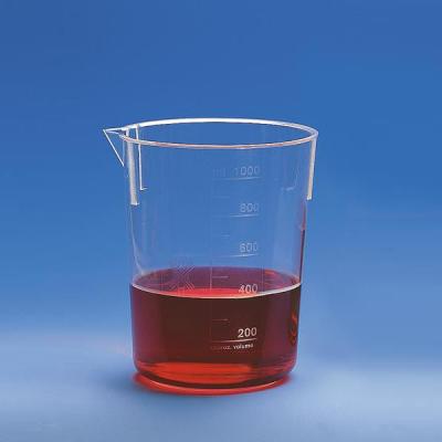 Brand普兰德 烧杯 低型 PMP材质 蚀刻刻度 1000ml （89562）