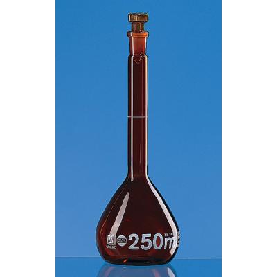 Brand/普兰德 容量瓶 棕色玻璃 20ml 玻璃瓶塞 37446)