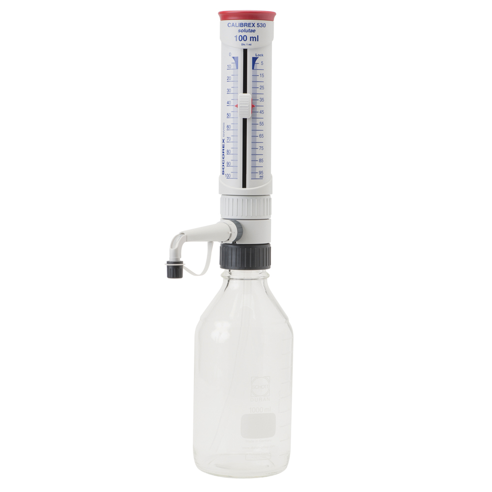 SOCOREX 530无机型瓶口分液器 10-100mL - 无机瓶口分液器