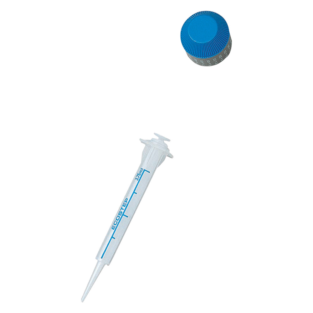 SOCOREX 连续注射移液器吸头 蓝色 3.75ml 100/盒 - Stepper™ 连续注射移液器