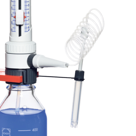 SOCOREX 分液延长管 适用于525/530系列 25ml量程 - 瓶口分液器配件